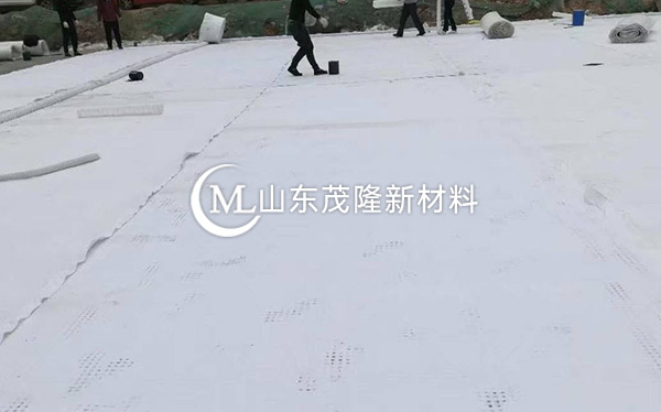 《運城機場航站區(qū)改擴建工程》土工布施工