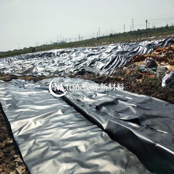 HDPE土工膜在鋪設時應防止褶皺的形成